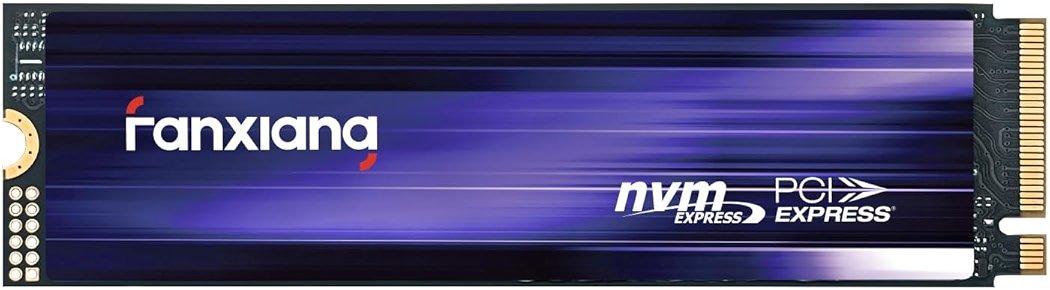 fanxiang S880 NVMe SSD 2TB, PCIe 4.0 M.2 2280 Gaming SSD, 3D NAND TLC, Seq. Read Speeds UP to 7300MB/s, Dynamic SLC Cache, Internal Solid State Drive for PS5 Enthusiasts, High End Computing, Gaming - Product Image