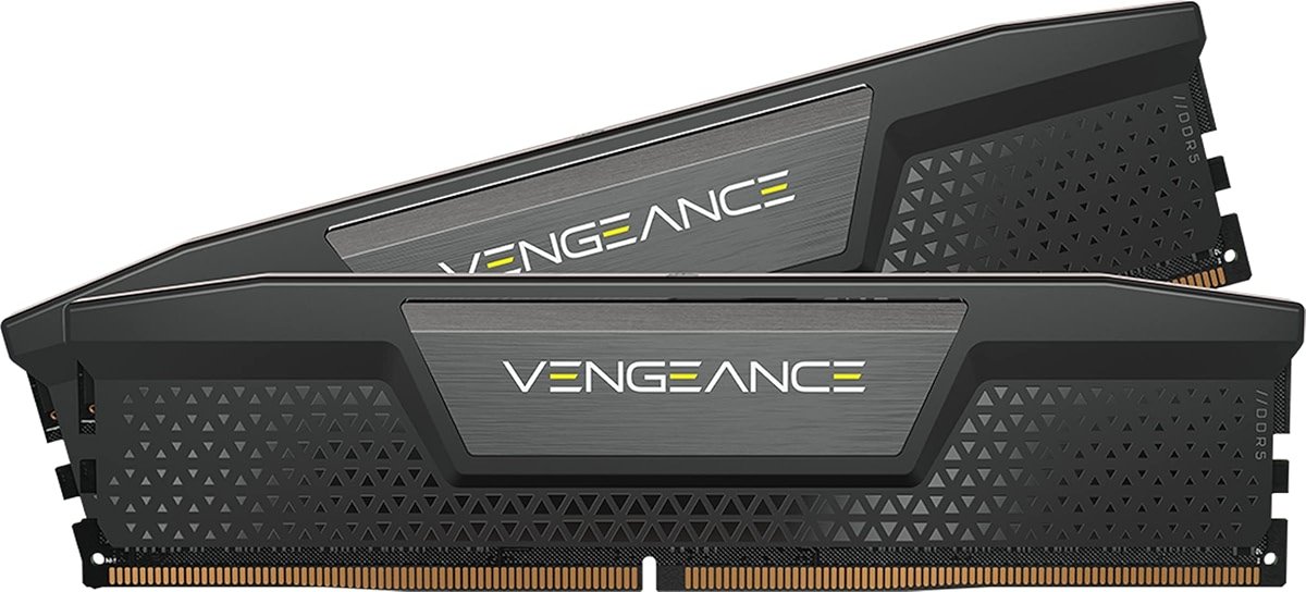 CORSAIR Vengeance DDR5 RAM 32GB (2x16GB) 6000MHz CL30-36-36-76 1.40V Intel XMP Desktop Computer Memory - Black (CMK32GX5M2B6000C30) - Product Image