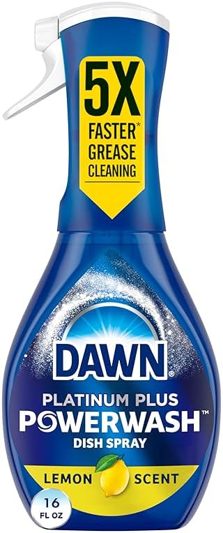 Dawn Powerwash Lemon Dish Spray, Dish Soap Starter Kit, 16 Fl Oz - Product Image