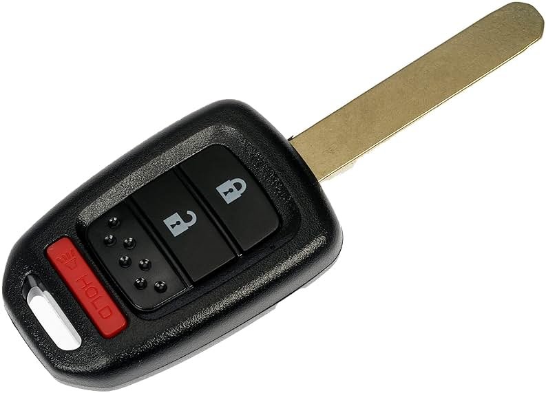 Dorman 99554ST Keyless Entry Remote 3 Button - Blade Stamp G Compatible with Select Honda Models - Product Image