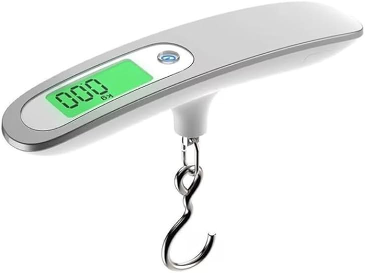 Luggage Scale, 50kg Hand Hanging Portable Travel Scale with Hook Electronic Baggage Weight Measuring Digital Weighing - Product Image