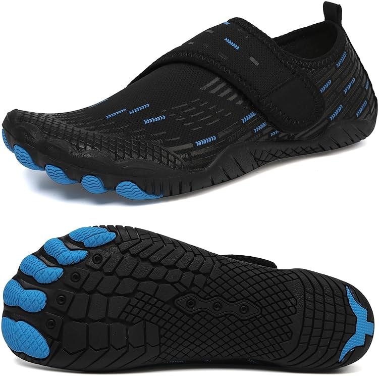Water Shoes Mens Womens Quick-Dry Barefoot Swim Beach Pool Shoes Aqua Yoga Socks for Hiking Walking Diving Surf Outdoor Water Sports - Product Image