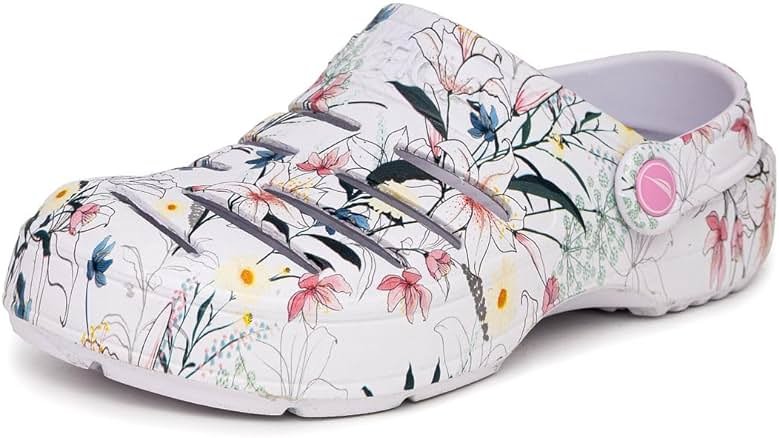 Nautica Women's Classic Slip-On Clogs - Comfortable Crafted Clog Water Shoes for Garden and Casual Wear - Product Image