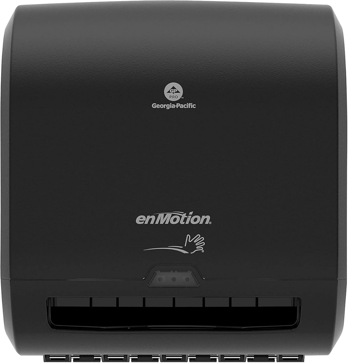 Impulse 8" 1-Roll Automated Touchless Paper Towel Dispenser Black 59498A - Product Image