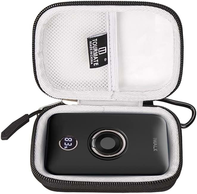 Tourmate Hard Storage Case for iWALK Magnetic Wireless Power Bank, 6000mAh Portable Charger with Finger Holder (Case Only) - Product Image