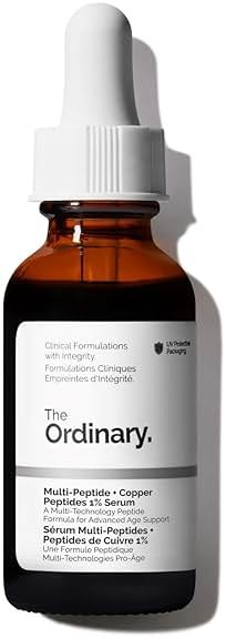 The Ordinary Multi-Peptide + Copper Peptides 1%, GHK-Cu Anti-Aging Serum for Fine Lines and Skin Elasticity - Product Image