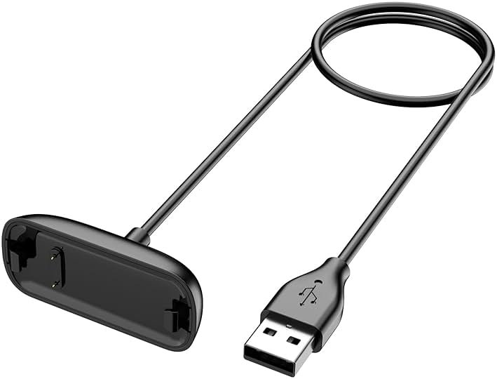 Charger Cable for Fitbit Inspire 3, Replacement USB Charging Cradle Dock Stand Cable for Inspire 3 Fitness Tracker (3.3 ft) - Product Image