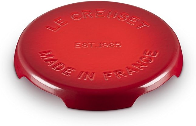 Le Creuset Enameled Cast Iron Signature Trivet, 8.8", Cerise - Product Image