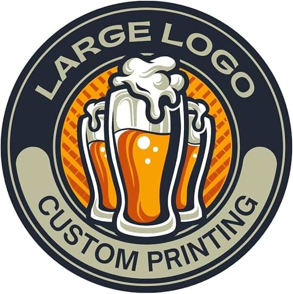 Large Custom Vinyl Decals | 6 to 52 inches | Waterproof | Personalized Stickers for Business Logo - Ideal for Windows, Doors, Walls, Vehicles, Cars, Trucks - Product Image