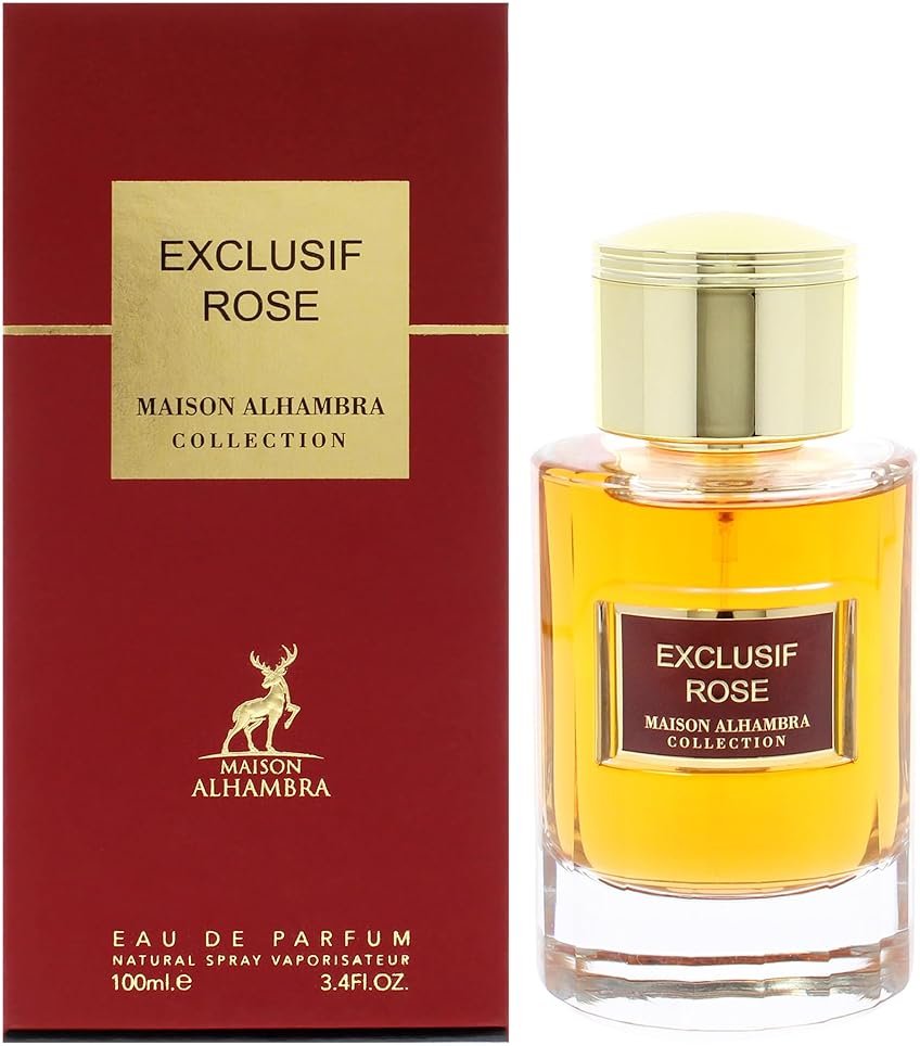 Exclusif Rose by Maison Alhambra for Women - 3.4 oz EDP Spray - Product Image