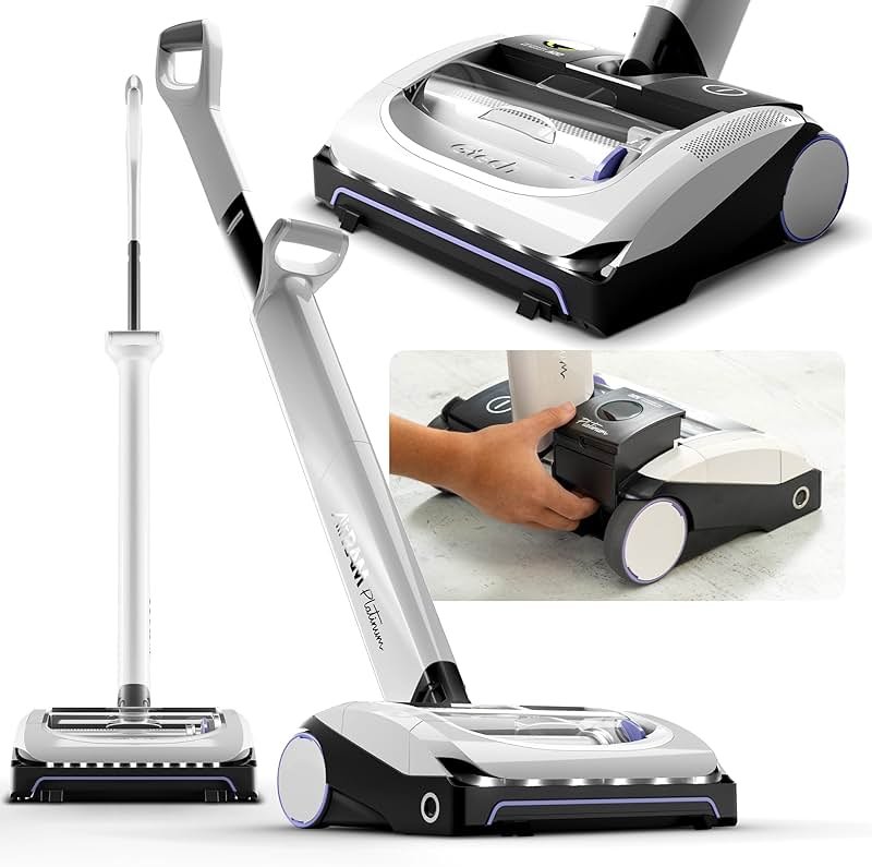 Gtech AirRAM Platinum Cordless Vacuum Cleaner - Includes Anti-Hair Wrap Brush Bar - Perfect for Carpet and Hardwood Floors - Rechargeable 22v Li-ion Battery - Lightweight (7 lbs.) - Product Image