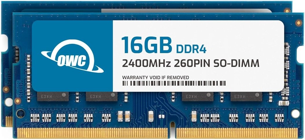 OWC 32GB (2x16GB) DDR4 2400MHZ PC4-19200 CL17 2RX8 Non-ECC SODIMM 1.2V 260-pin Laptop Notebook Memory RAM Upgrade Module - Product Image