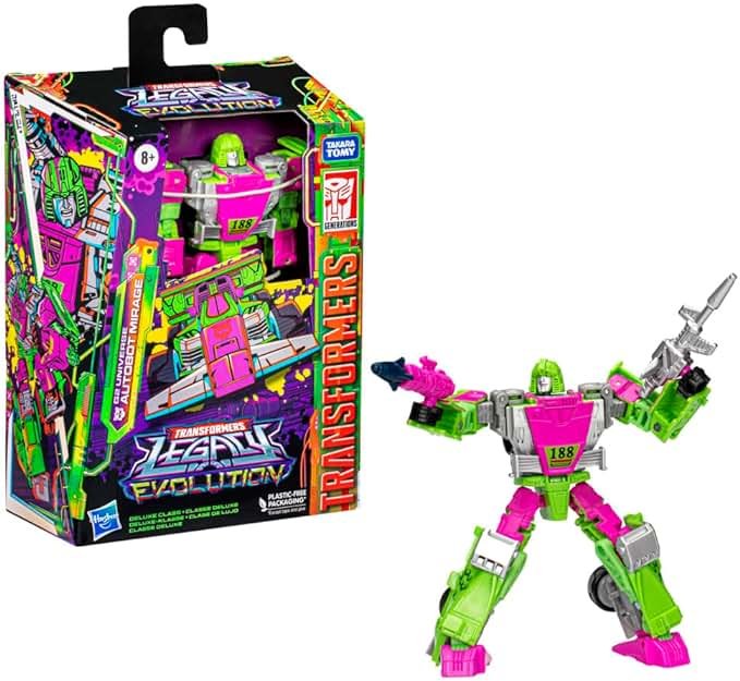 Transformers Generations Legacy Evolution Deluxe Class Action Figurine G2 Universe Autobot Mirage 14 cm - Product Image
