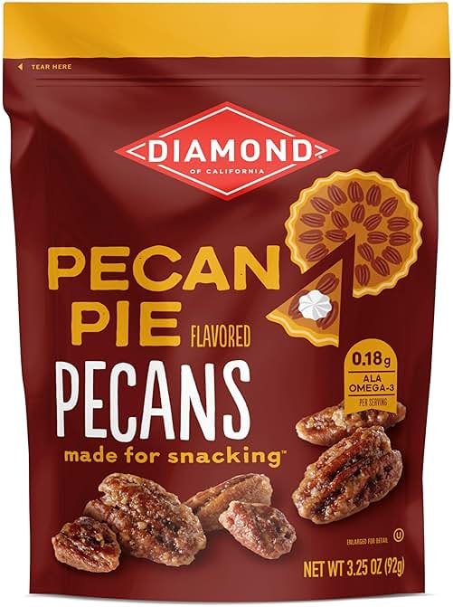 Diamond of California Pecan Pie Pecan Nuts, 3.25 oz. - Product Image