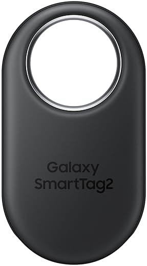 Samsung Galaxy SmartTag2, Bluetooth Tracker, Smart Tag GPS Locator Tracking Device, Item Finder for Keys, Wallet, Luggage, Pets, Use w/ Phones and Tablets Android 11 or Later, 2023, 1 Pack, Black - Product Image