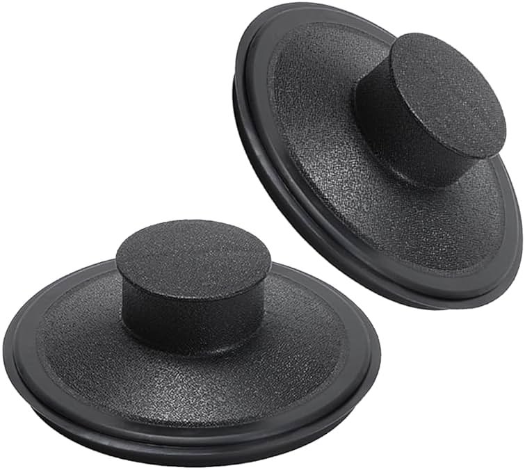 Sink Stopper Exact Replacement for InSinkErator STP-PL/STPPL for Kitchen Drain Stopper and Garbage Disposal Plug, Compatible with Standard 3-1/2" Drains from Kohler, Waste King, Whirlpool, and More - Product Image