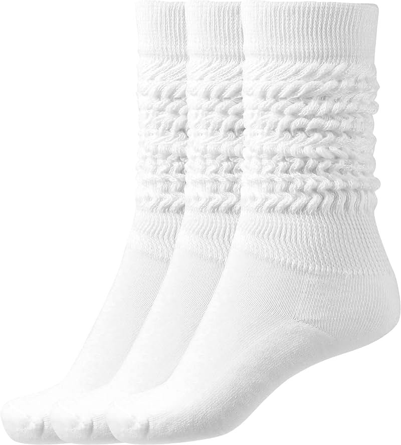 BomKinta Slouch Socks Women Thigh High Boot Socks Soft Scrunch Socks - Gifts for Women Size 5-11 - Product Image