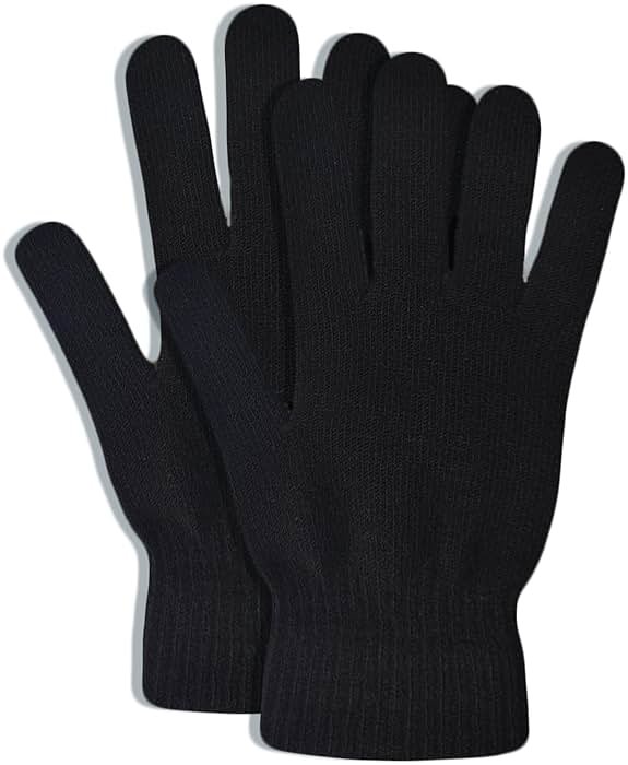 DALEDWN 5 Colors Winter Magic Gloves Unisex Adults Fits Most Men Women Teens Warm Gloves - Product Image