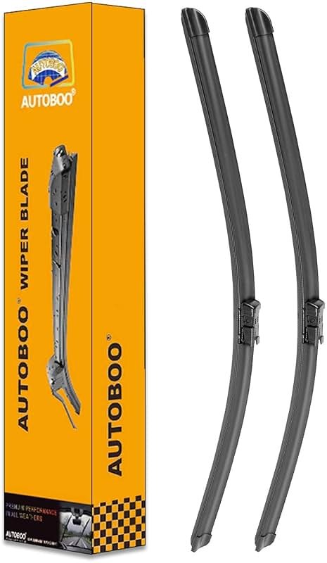 AUTOBOO 26"+19" Windshield Wipers Replacement for Tesla Model 3 2017 2018 2019 2020 2021 2022 2023 2024 2025 Model Y 2020 2021 2022 2023-2025 -Original Factory Quality (Pack of 2) - Product Image