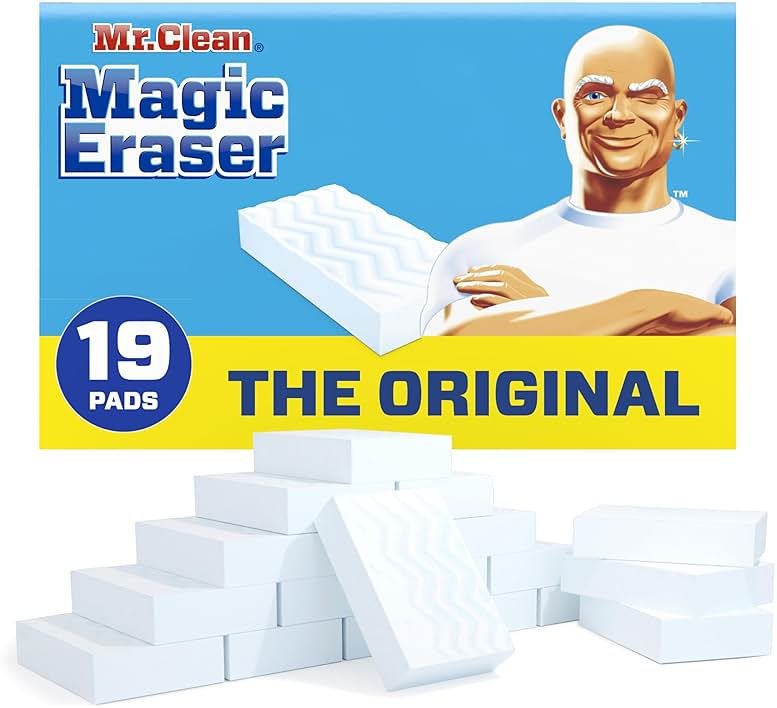 Mr. Clean Original Magic Eraser Cleaning Pads with Durafoam, 19 Count - Product Image