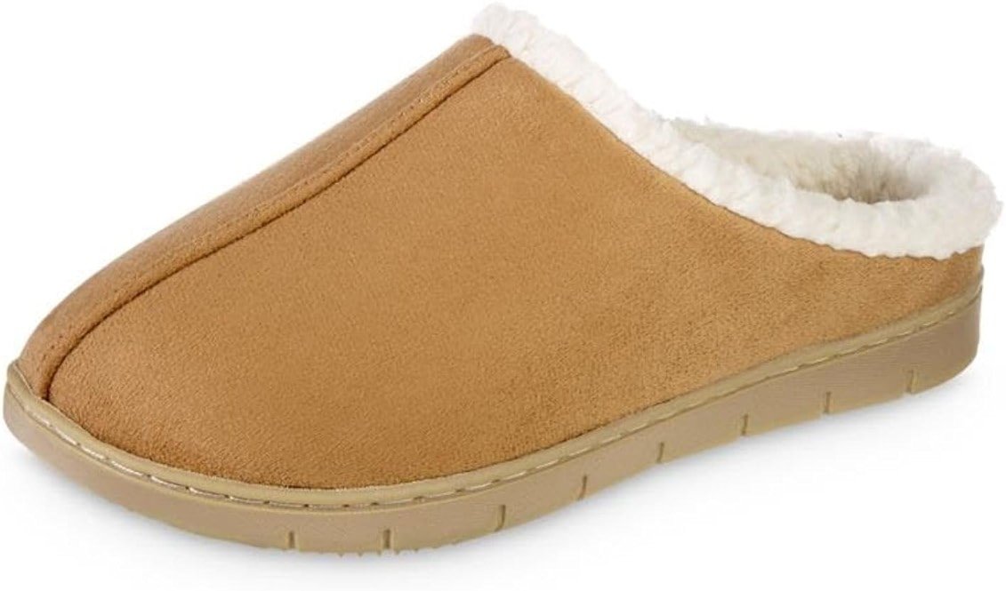 isotoner Women's Indoor/Outdoor Slip-on Microsuede Rory Memory Foam Clog Slippers - Product Image