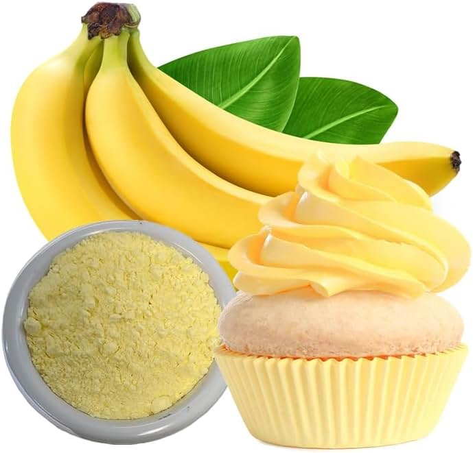 Ultimate Baker Naturally Flavored Banana Powdered Sugar (1x4oz), Flavored and Colored Icing & Frosting Sugar Baking & Dusting Desserts (Banana) - Product Image