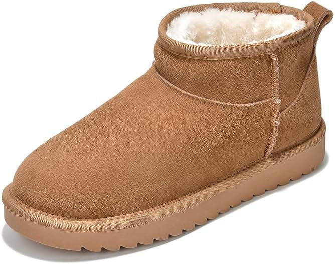 Project Cloud Genuine Leather Ankle Boots for Women - Water Resistant with Memory Foam Insole Winter Boots - Trending Shoes & Comfortable Women's Ankle Boots (Hippy) - Product Image