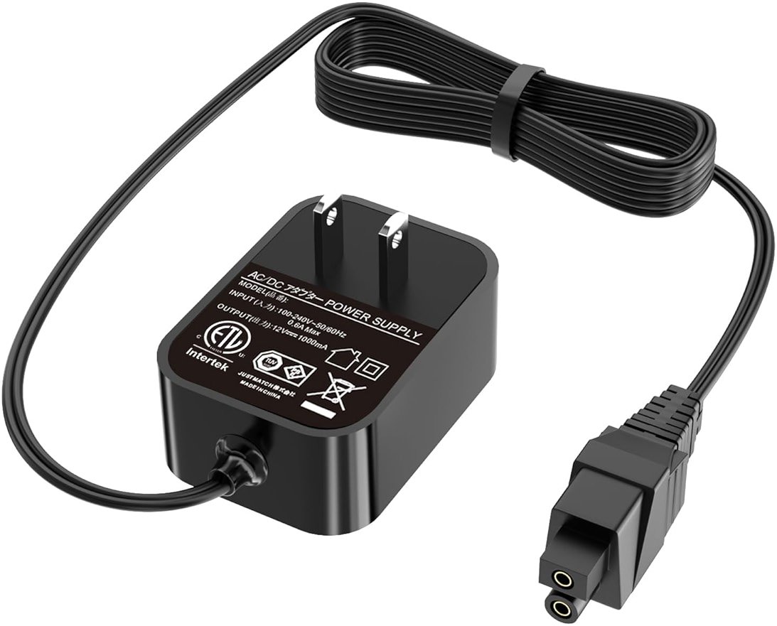 WUKUR Charger for Dirt Devil Versa Vacuum BD22025 BD22050 BD30025 BD22052 BD30025BFD BD10315B Replacement for Dirt Devil Vacuum Cleaner Charger 440013094 440008693 with 5.9FT Power Cord - Product Image