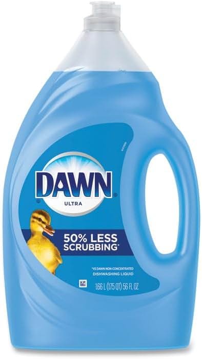 Procter & Gamble 00054 Ultra Liquid Dish Detergent, Dawn Original, 56 Oz Squeeze Bottle, 2/carton - Product Image