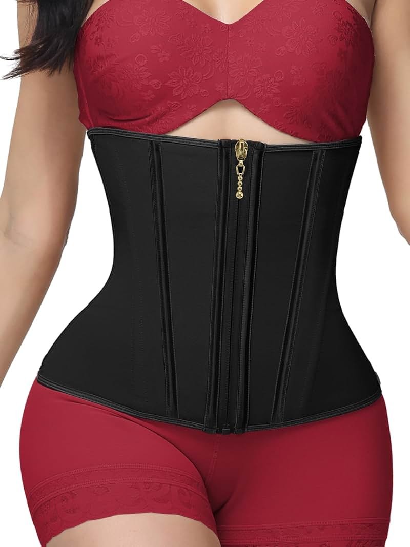 SHAPSHE Waist Trainer for Women Tummy Control Cincher Workout Corset Shapewear Body Shaper - Product Image