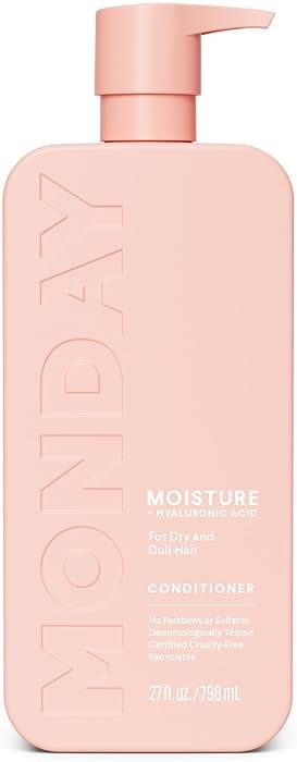MONDAY Haircare MOISTURE Conditioner with Hyaluronic Acid, Coconut Oil & Shea Butter for Dry & Dull Hair 798 mL - Product Image