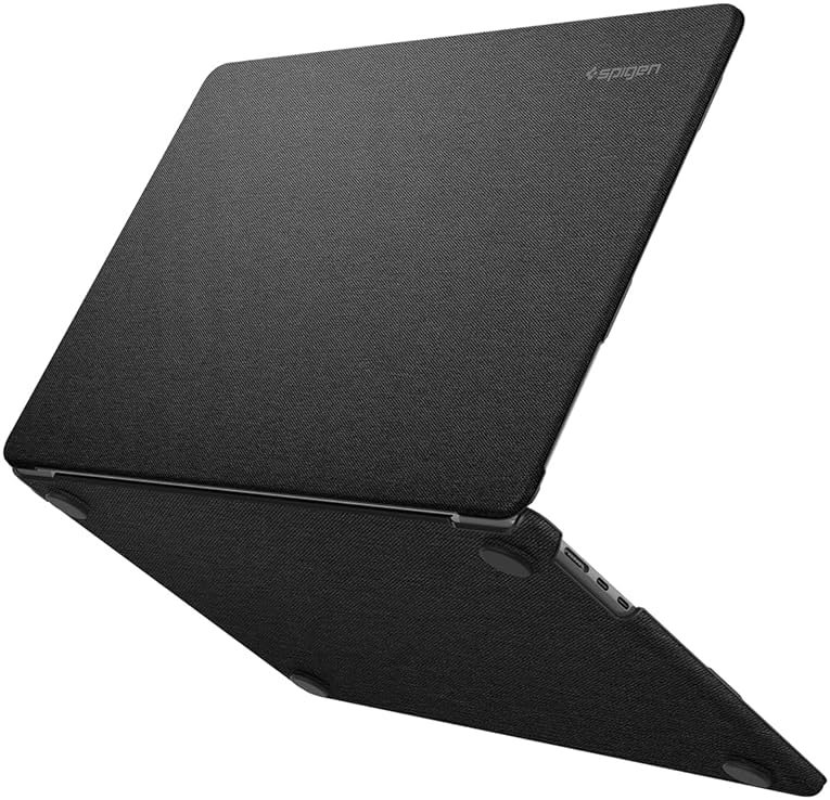 Spigen for MacBook Air 15 inch Case M5 (2026), MacBook Air 15 inch M4/M3/M2 (2025-2022), Urban Fit Protective Premium Fabric Case Cover, A3448 A3241 A3114 A2941 Black - Product Image