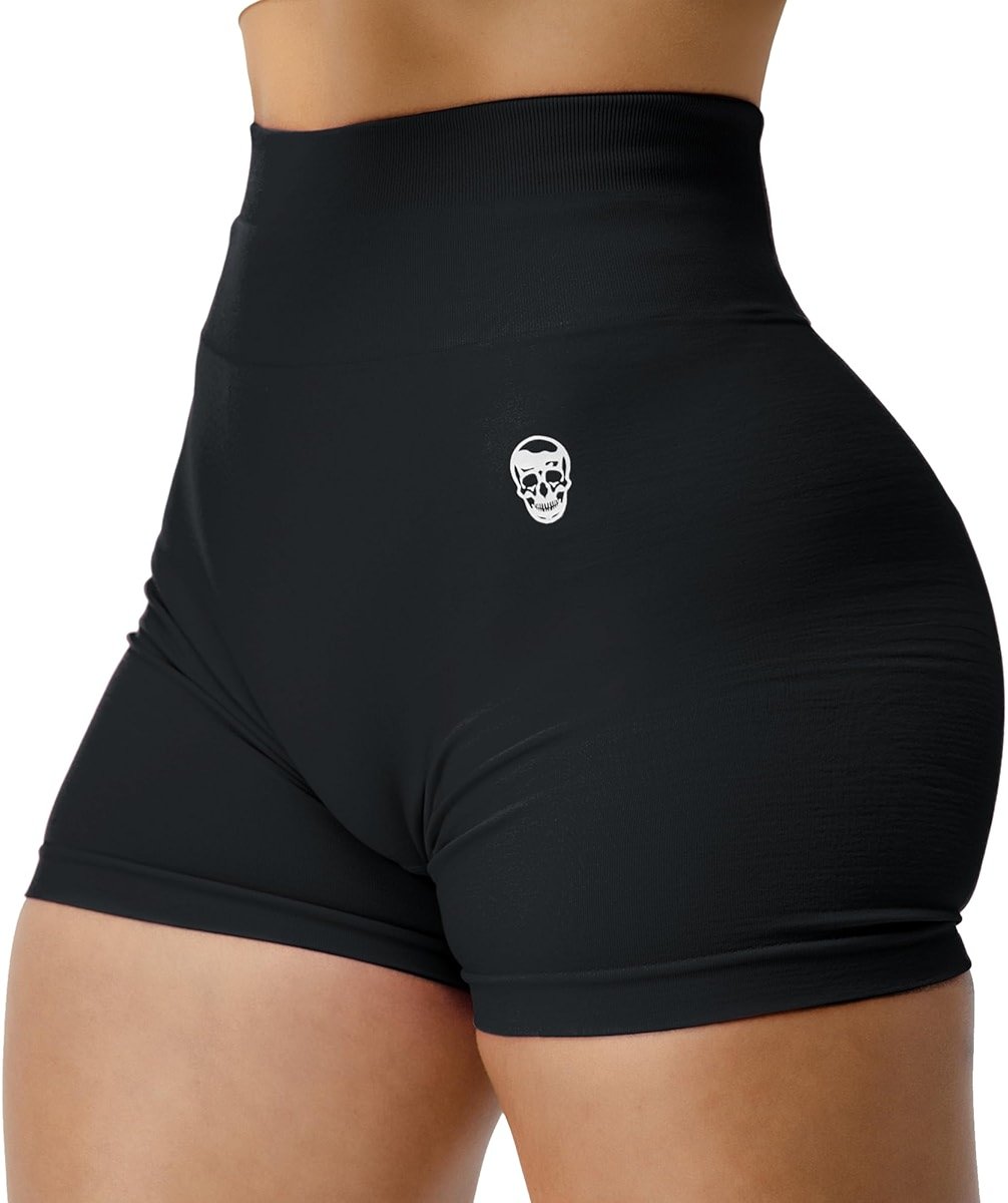 Gymreapers Infinity Seamless Workout Shorts High Waist Biker Shorts for Women Athletic Gym Running Pilates Yoga Sport Short - Product Image