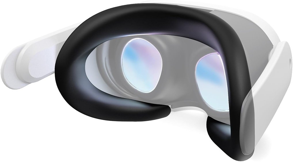 APEXINNO VR Silicone Face Pad Cover for Meta Quest 3 Original Headset – Enhanced Comfort, Sweat-Resistant, Soft Cushion Replacement for Oculus/Meta Quest 3 Accessories - Product Image