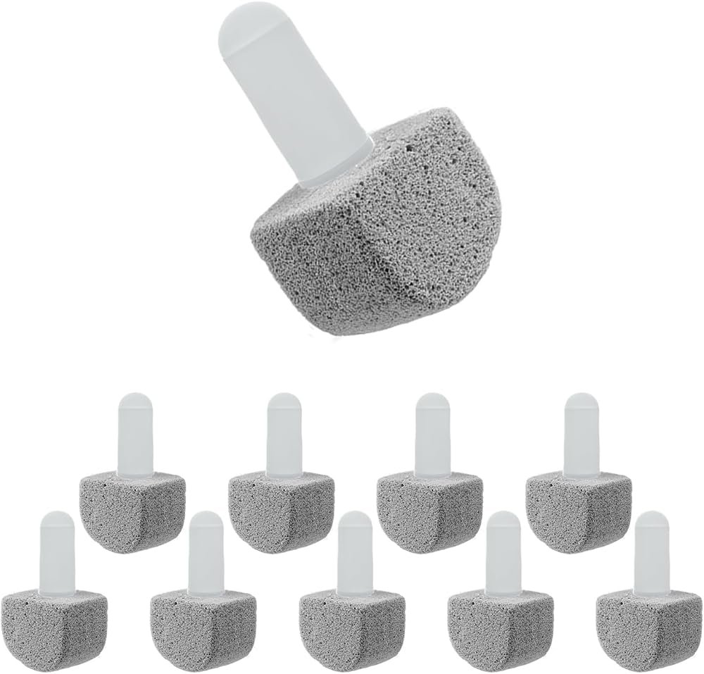 Yingmore 10 Packs Pumice Stone for Toilet Cleaning,Pumice Toilet Bowl Cleaning for Cleaning Toilet,Bathtubs,Kitchen Sink,Grill(Refill) - Product Image