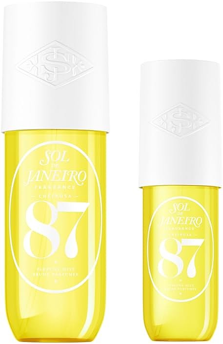 Sol de Janeiro Cheirosa 87 Rio Radiance Hair & Body Fragrance Mist Full Size and Travel Size Set, Amazon Exclusive - Product Image