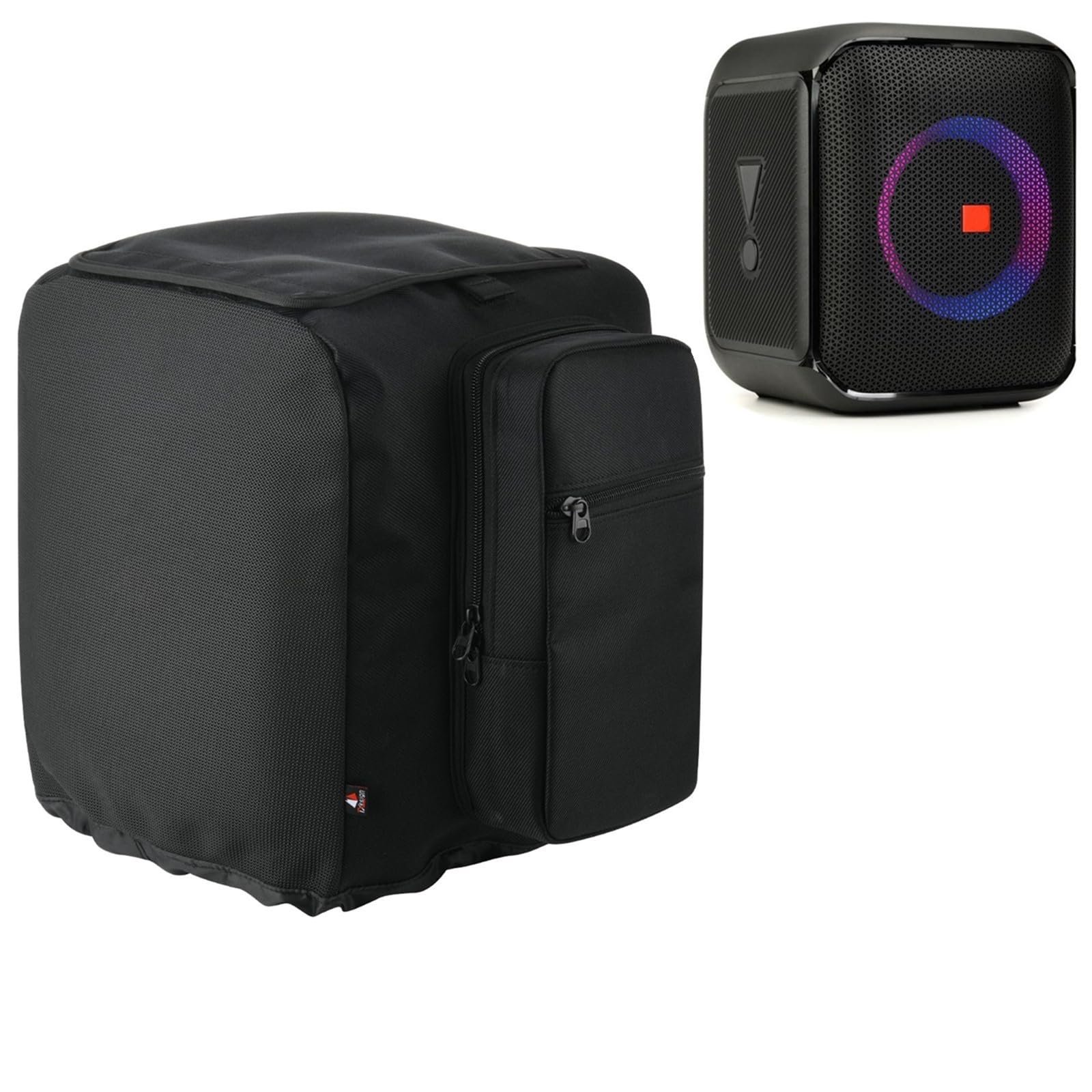 TXEsign Speaker Cover Mesh Protective Cover for JBL PartyBox Encore Essential Party Speaker, Replacement Speaker Slip Sleeve with Side Microphone Storage Bag Accessories Bag - Product Image