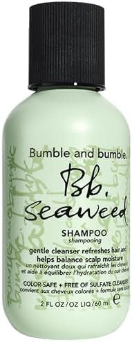 Bumble and bumble. Seaweed Hydrating Shampoo | Gently Cleanses Without Stripping |Improves Scalp Hydration| Sulfate Cleanser Free | For Fine to Medium Curly Wavy Straight Hair - Product Image