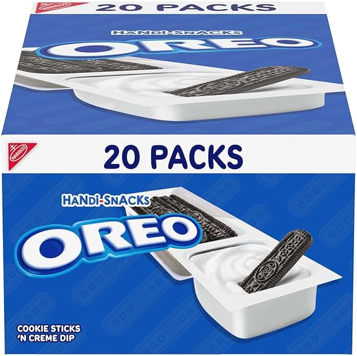 Handi-Snacks OREO Cookie Sticks 'N Creme Dip Snack Packs, 20 Snack Packs - Product Image