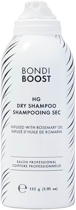 BONDIBOOST HG Dry Shampoo For Women & Men [3.95 oz] - Clinically Tested to Cleanse + Volumizes Hair, Refreshes + Protects & Strengthens Hair - Clean Formula with Rosemary - All Hair Types - Product Image