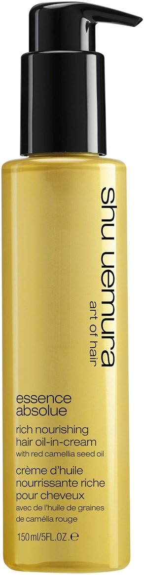 shu uemura art of hair Essence Absolue Nourishing Cream - Protects Against Heat Damage and UV, Hydrates and Smooths, For All Hair Types, 5 Fl Oz - Product Image