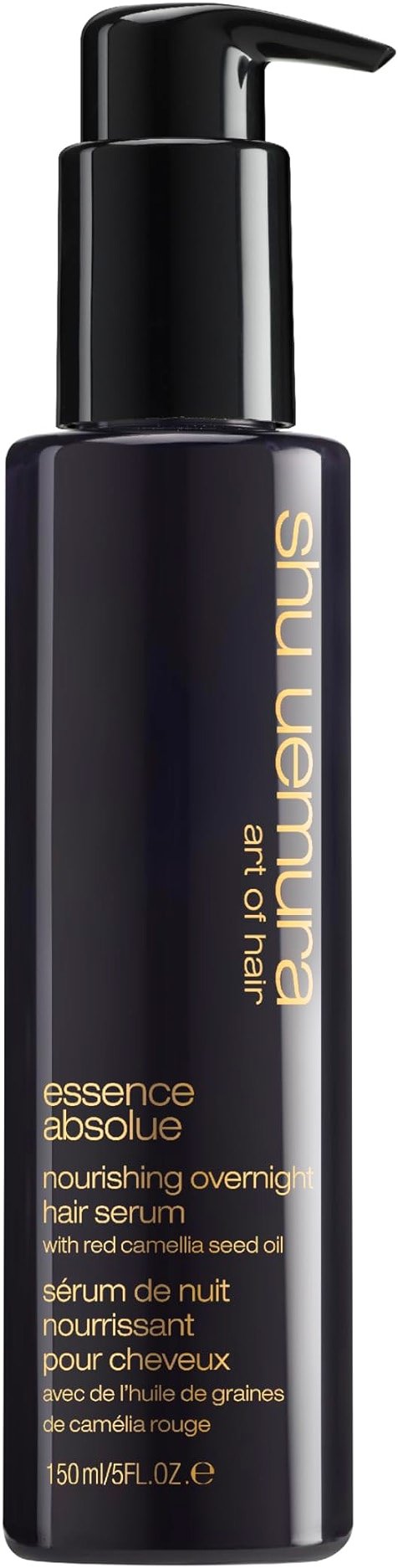 shu uemura art of hair Essence Absolue Nourishing Overnight Hair Serum - Hydrates and Detangles, Reduces Frizz and Enhances Shine, Lightweight Formula - Product Image