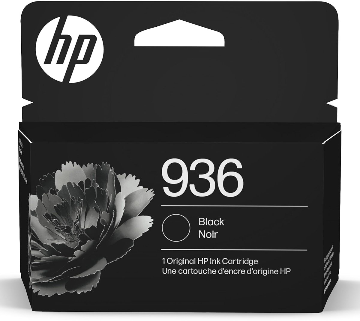 HP 936 Black Ink Cartridge | Works with OfficeJet 9120, OfficeJet Pro 9110, 9120, 9130 Series, Wide Format 9730 | Eligible for Instant Ink | 4S6V2LN - Product Image
