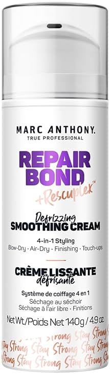 Marc Anthony Anti-Frizz Hair Styling Cream - Smooths, Strengthens & Adds Shine - Product Image