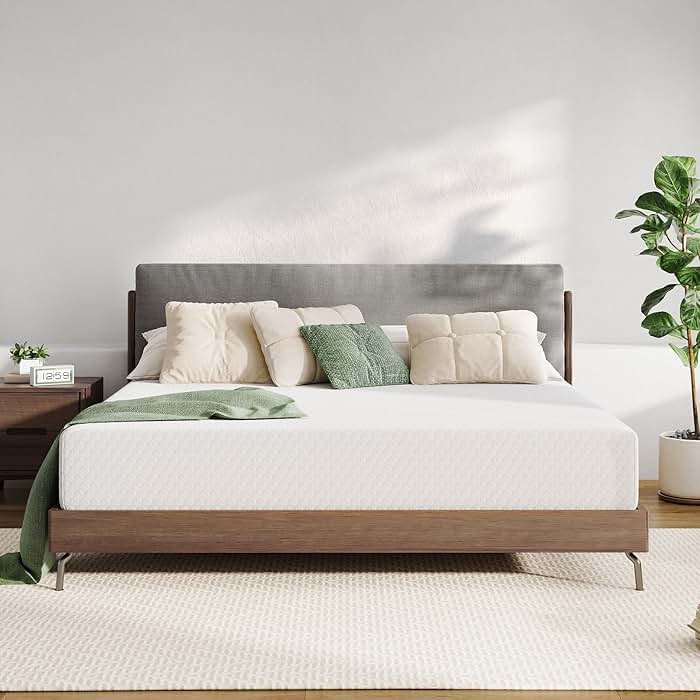 Novilla King Mattress, 12 Inch King Size Memory Foam Mattress with Comfort Foam for Pressure Relief & Cool Fresh Sleep, Removable Washable Cover,Mattresses in a Box,Medium Firm - Product Image