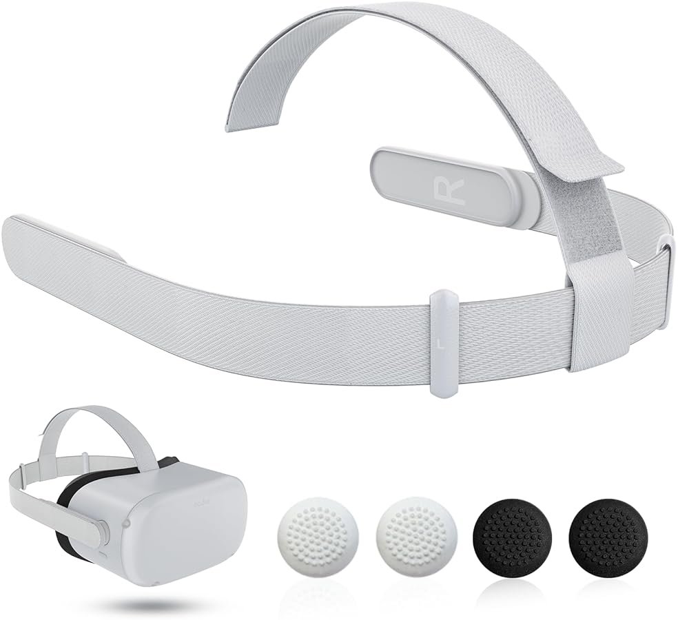 Original Replacement Head Strap for Meta Oculus Quest 2 Vr Headset | Original Replacement HeadStrap, Lightweight&Well-Balanced, Combining Comfort&Durability, Exceptional Strength&Sturdiness - Product Image