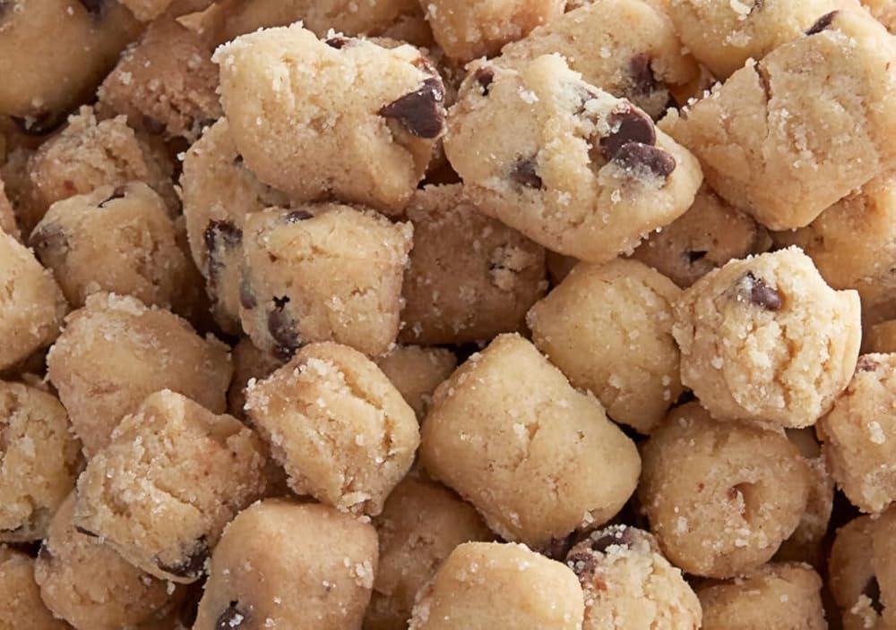 Oasis Supply, Cookie Dough Bites, Toppings for Ice Cream, Froyo Night, Cupcake, Bakery and Desserts - Chocolate Chip Cookie Dough Bites - Product Image