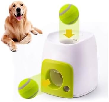 Zerodis Snack, Interactive Dog Ball Thrower Indoor Outdoor Toy for Small to Large Dogs (Green) - Product Image
