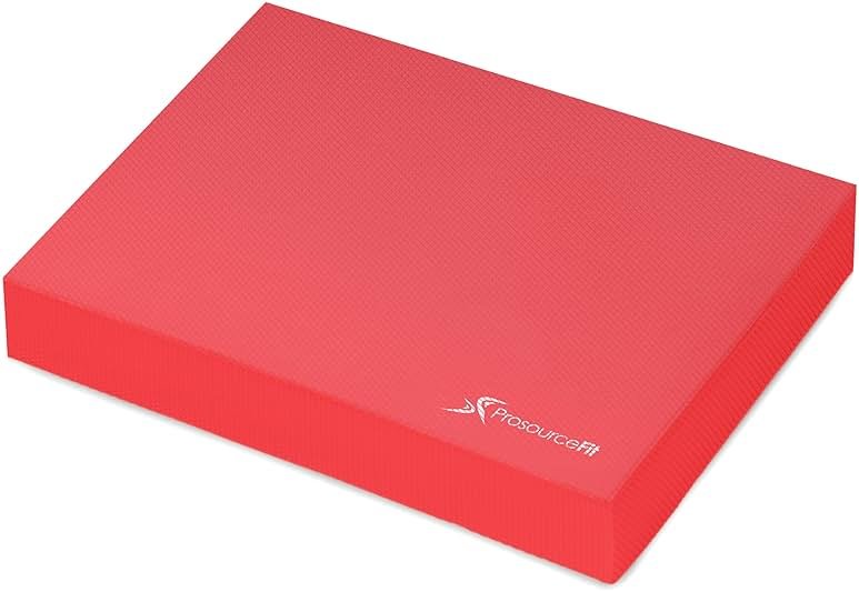 ProsourceFit Exercise Balance Pad, Non-Slip Cushioned Foam Mat & Knee Pad for Fitness and Stability Training, Yoga, Physical Therapy - Product Image