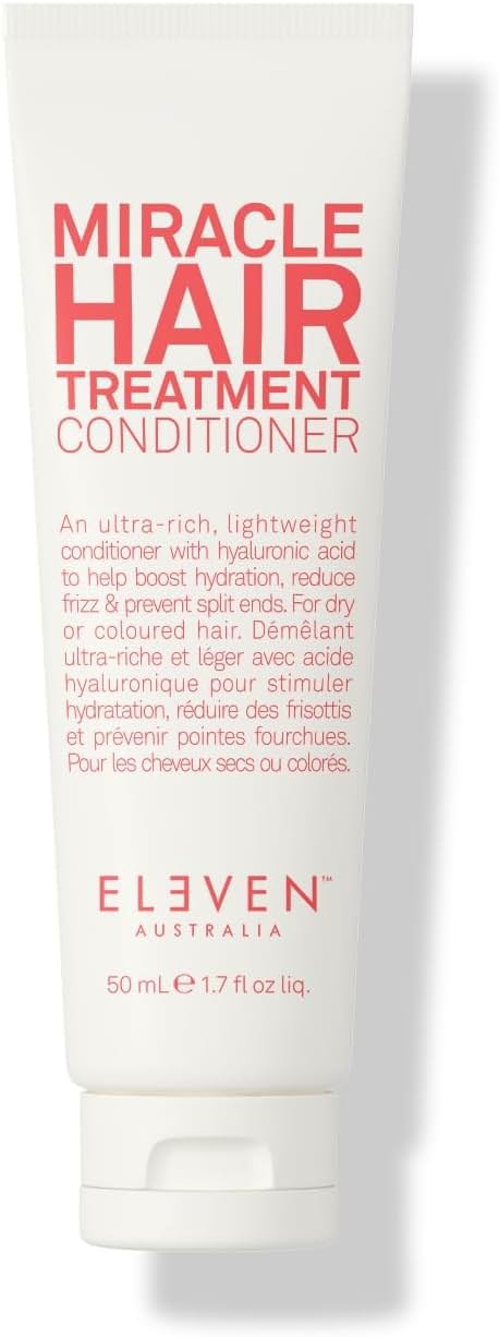 ELEVEN AUSTRALIA Miracle Hair Treatment Conditioner for Women & Men - Moisturizing Conditioner for Dry Damaged Hair, Reduces Frizz & Split Ends, Deep Moisture & Hydration, Sulfate Free - Product Image
